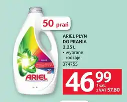 Selgros Płyn do prania Ariel oferta