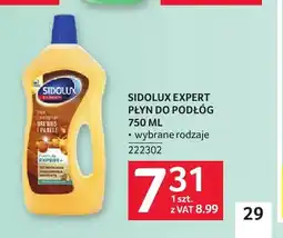 Selgros Płyn do podłóg Expert Sidolux oferta