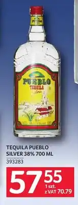 Selgros Tequila Pueblo Silver 38% oferta