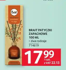 Selgros Patyczki zapachowe Brait oferta