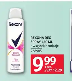 Selgros Dezodorant spray Rexona oferta