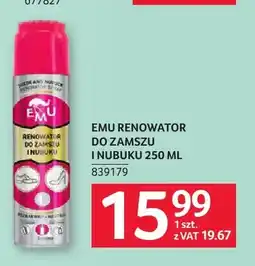 Selgros Renowator do zamszu i nubuku Emu oferta