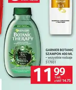 Selgros Szampon Garnier Botanic oferta