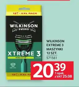 Selgros Maszynki Wilkinson Extreme 3 12-pak oferta