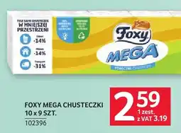 Selgros Chusteczki Mega 10x9 szt. Foxy oferta