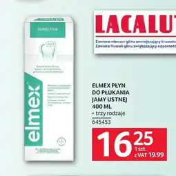 Selgros Płyn do płukania jamy ustnej Elmex oferta