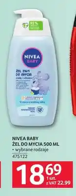 Selgros Żel do mycia Nivea Baby oferta