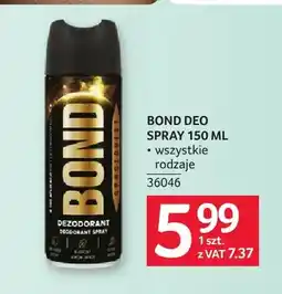 Selgros Dezodorant spray Bond oferta