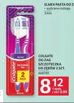 Selgros Szczoteczka do zębów Colgate Zig Zag 2-pak oferta