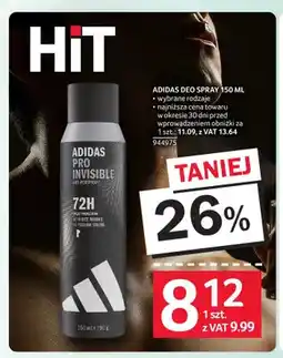 Selgros Dezodorant spray Adidas oferta