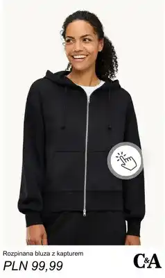 C&A Rozpinana bluza z kapturem C & A oferta