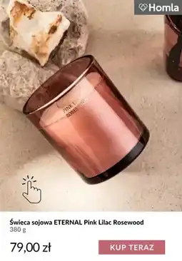 Homla Świeca sojowa Eternal Pink Lilac Rosewood Homla oferta