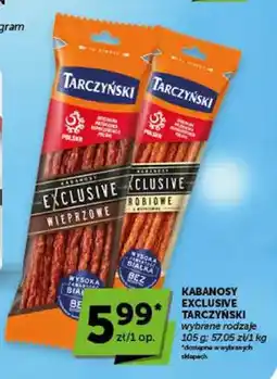 ABC Kabanosy Exclusive drobiowe Tarczyński oferta