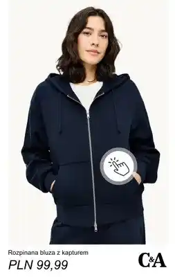C&A Rozpinana bluza z kapturem C & A oferta