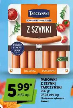 ABC Parówki z szynki Tarczyński oferta