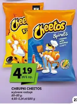 ABC Chrupki Cheetos Spirals Cheese with Ketchup oferta
