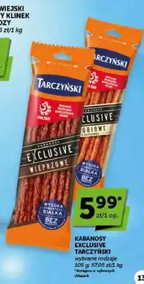 ABC Kabanosy Exclusive drobiowe Tarczyński oferta