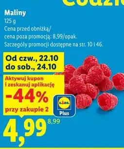 Lidl Maliny oferta