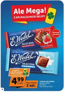 ABC Czekolada mleczna truskawkowa E.Wedel oferta