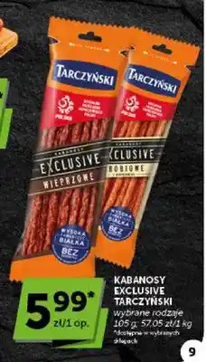 ABC Kabanosy Exclusive wieprzowe Tarczyński oferta