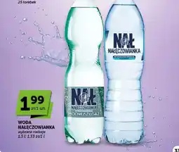 ABC Woda gazowana Nałęczowianka mocniejszy gaz oferta