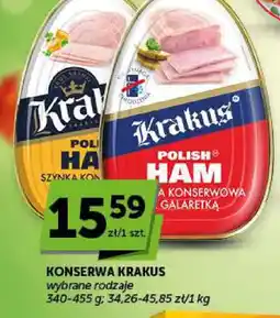 ABC Konserwa Krakus Polish Ham Szynka konserwowa z galaretką oferta
