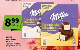 Milka Alpejskie Mleczko o smaku waniliowym