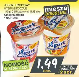Słoneczko Jogurt owocowy brzoskwiniowy OSM Łobżenica oferta