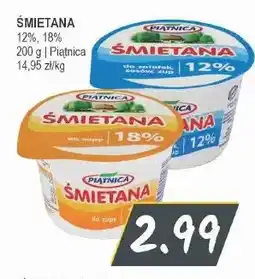 Słoneczko Śmietana Piątnica 18% oferta