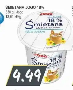 Słoneczko Śmietana Jogo 18% oferta
