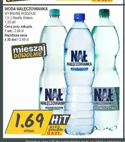 Słoneczko Woda gazowana delikatnie Nałęczowianka oferta