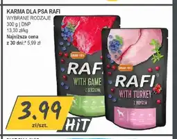 Słoneczko Karma dla psa z dziczyzną Rafi oferta