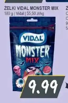 Słoneczko Żelki Vidal Monster Mix oferta