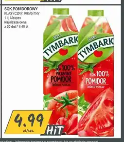 Słoneczko Sok pomidorowy klasyczny Tymbark oferta