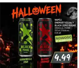 Słoneczko Napój energetyzujący Black Zero Sugar Dracula Bloody Orange oferta