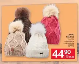 Selgros Czapki damskie oferta