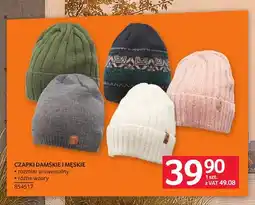 Selgros Czapki damskie i męskie oferta