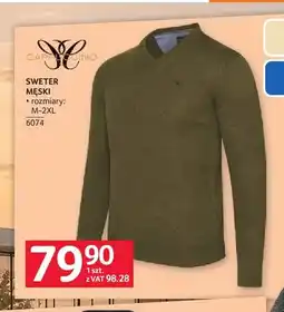Selgros Sweter męski Cappuccino oferta