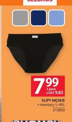 Selgros Slipy męskie oferta