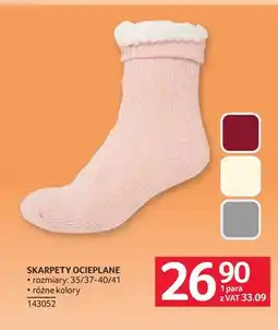 Selgros Skarpety ocieplane oferta