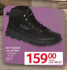 Selgros Buty męskie Lee Cooper oferta