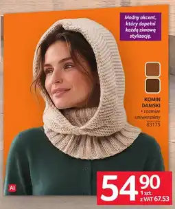 Selgros Komin damski oferta