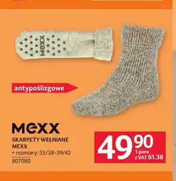 Selgros Skarpety wełniane Mexx oferta