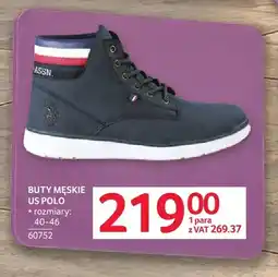 Selgros Buty męskie US Polo oferta