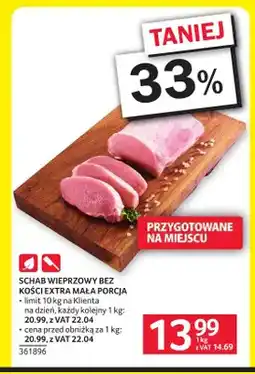 Selgros Schab wieprzowy bez kości extra mała porcja oferta