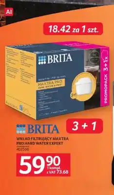 Selgros Wkład filtrujący Maxtra Pro Hard Water Expert 4-pak Brita oferta