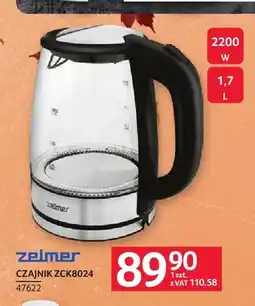 Selgros Czajnik ZCK8024 Zelmer oferta