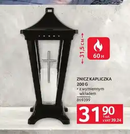 Selgros Znicz kapliczka oferta