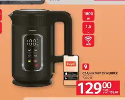 Selgros Czajnik WK115 Webber oferta