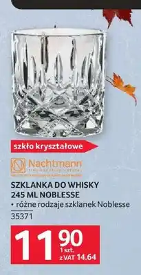 Selgros Szklanka do whisky 245 ml Noblesse Nachtmann oferta